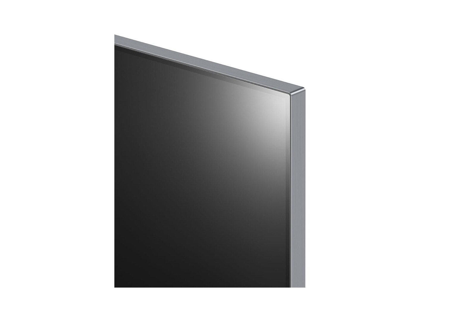 Tampak miring TV LG OLED evo, OLED G4​ dari atas
