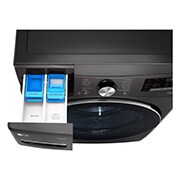 LG 24kg Front Loading Mesin Cuci LG dengan Steam™ - Inverter Direct Drive, F2724SVRB