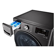 LG 24kg Front Loading Mesin Cuci LG dengan Steam™ - Inverter Direct Drive, F2724SVRB
