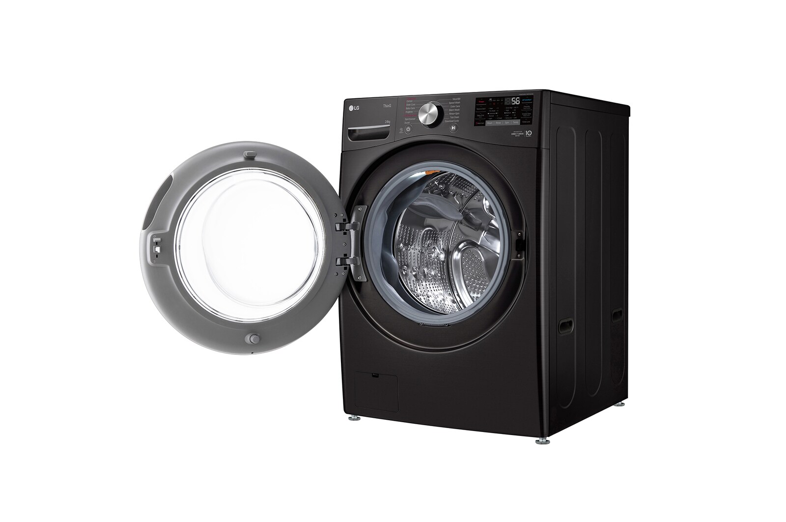 LG 24kg Front Loading Mesin Cuci LG dengan Steam™ - Inverter Direct Drive, F2724SVRB