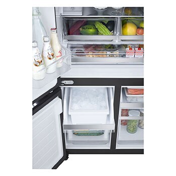 Storage with food