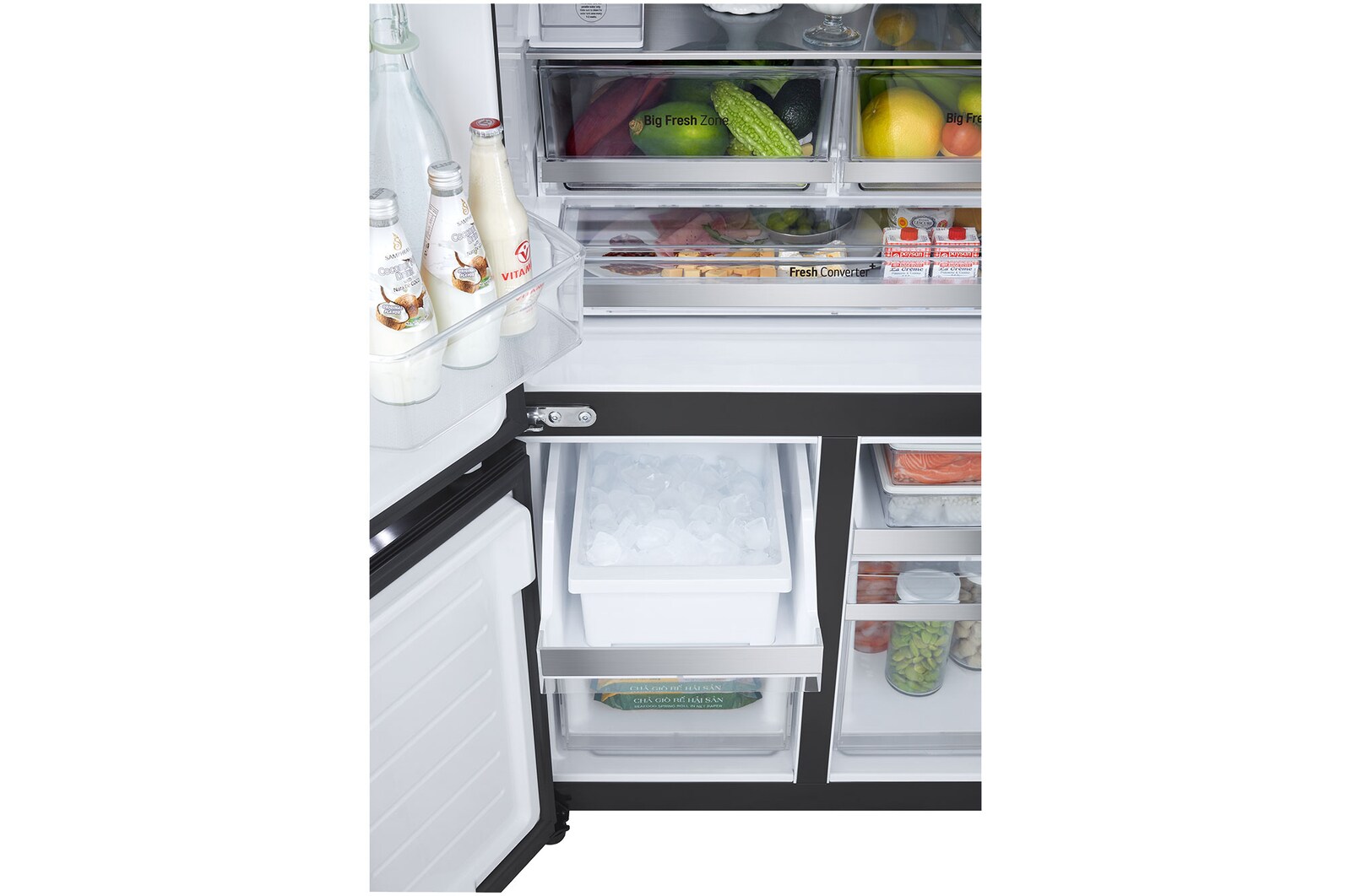 Storage with food
