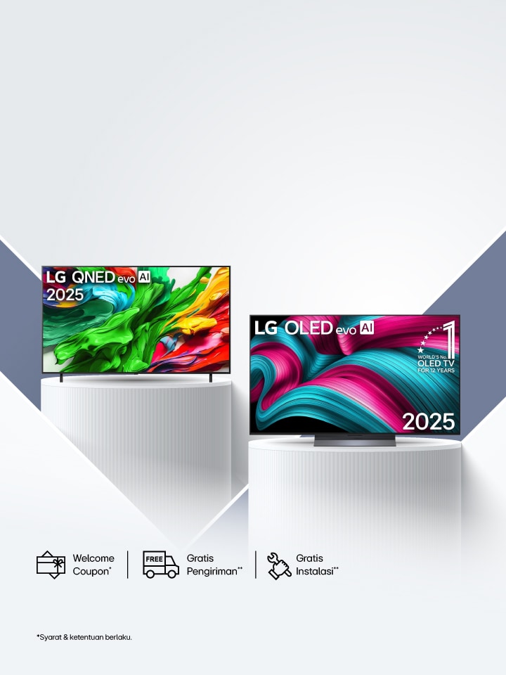 Jadilah Yang Pertama Merasakan Kecanggihan QNED Evo & Fitur AI TV Terbaik dari LG