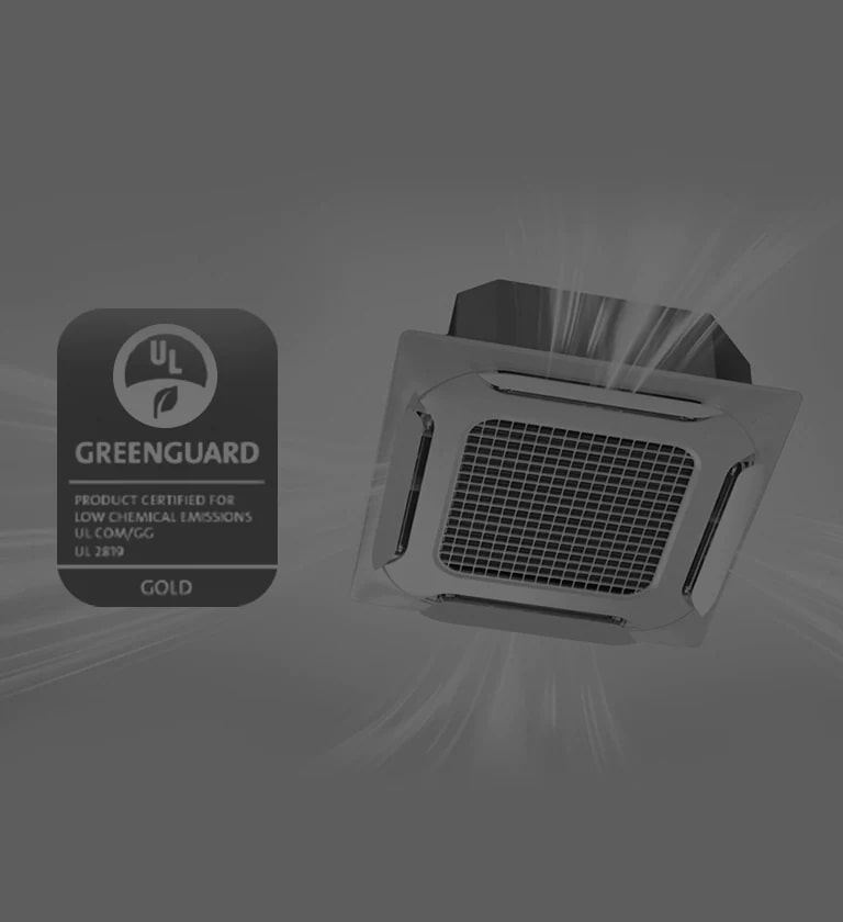 LG DUAL Vane Cassette Achieves GREENGUARD Gold1