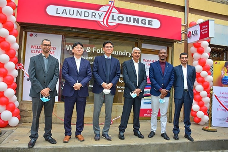 The 1st LG Laundromat in Kenya