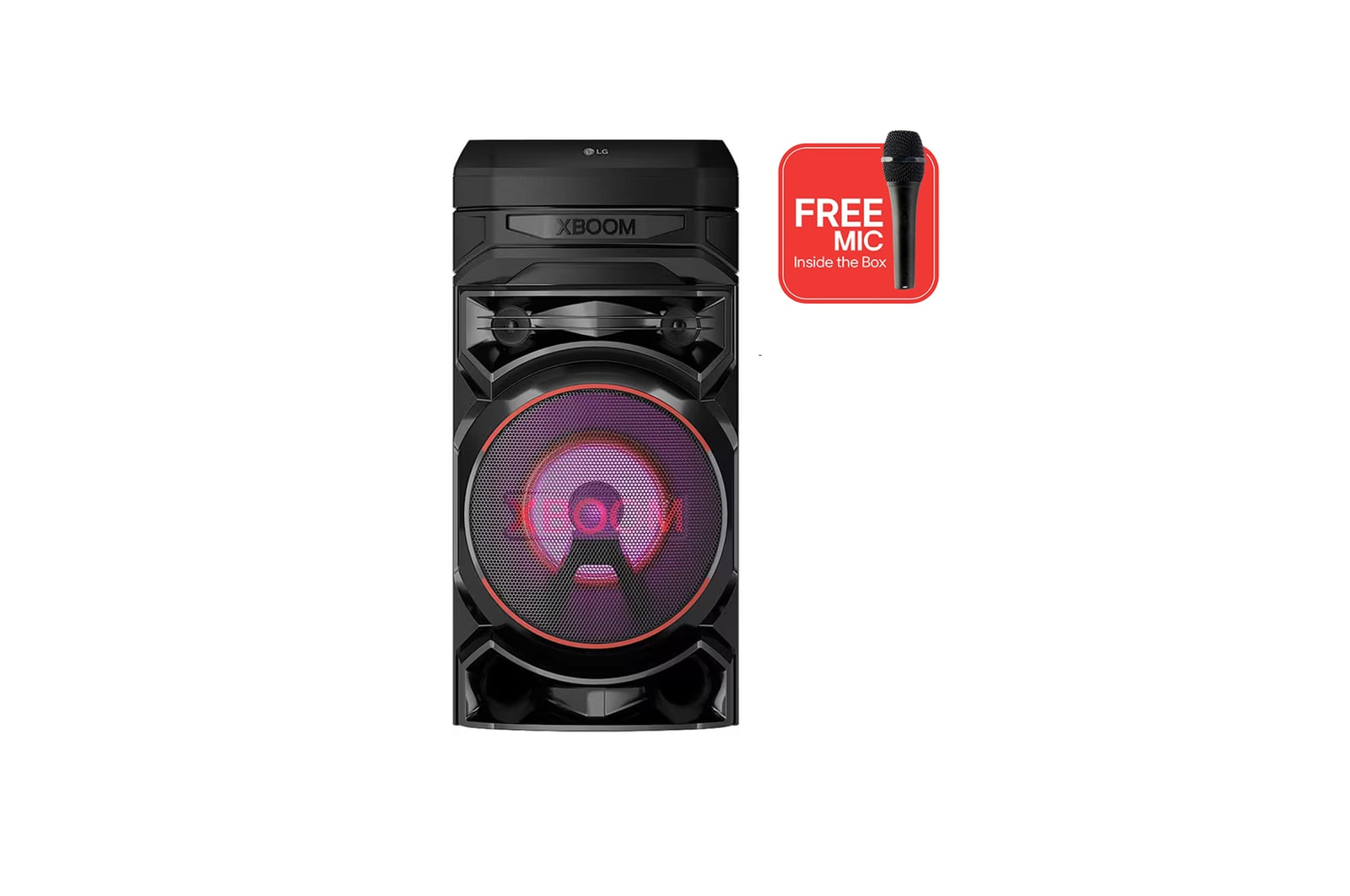 LG RNC5 Party Speaker - XBOOM front view