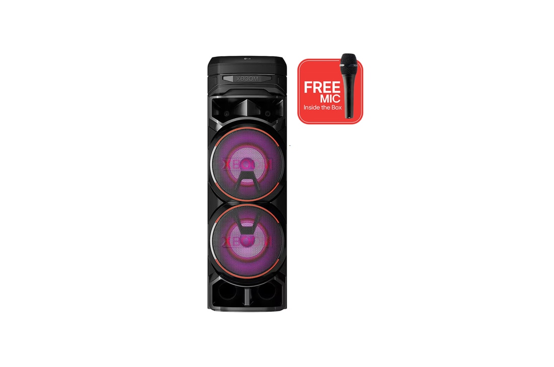 LG RNC9 Party Speaker - XBOOM front view