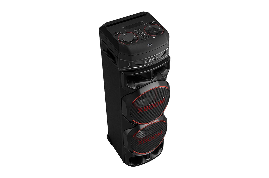 LG XBOOM RNC9, Double Super Bass Boost, Powerful Sound, Karaoke Bluetooth Party Speaker, RNC9