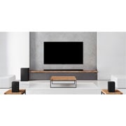 LG SP11RA Powerful Sound 770W, 7.1.4ch with Meridian, Dolby Atmos, DTS: X, Dolby Vision / HDR 10, eARC, HDMI In / Out, BT, Optical, AI Calibration, Alexa (Controlled) and AirPlay 2, LG Sound bar App., SP11RA