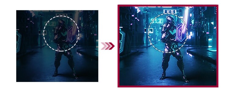 LG 24GN650-B Black Stabilizer