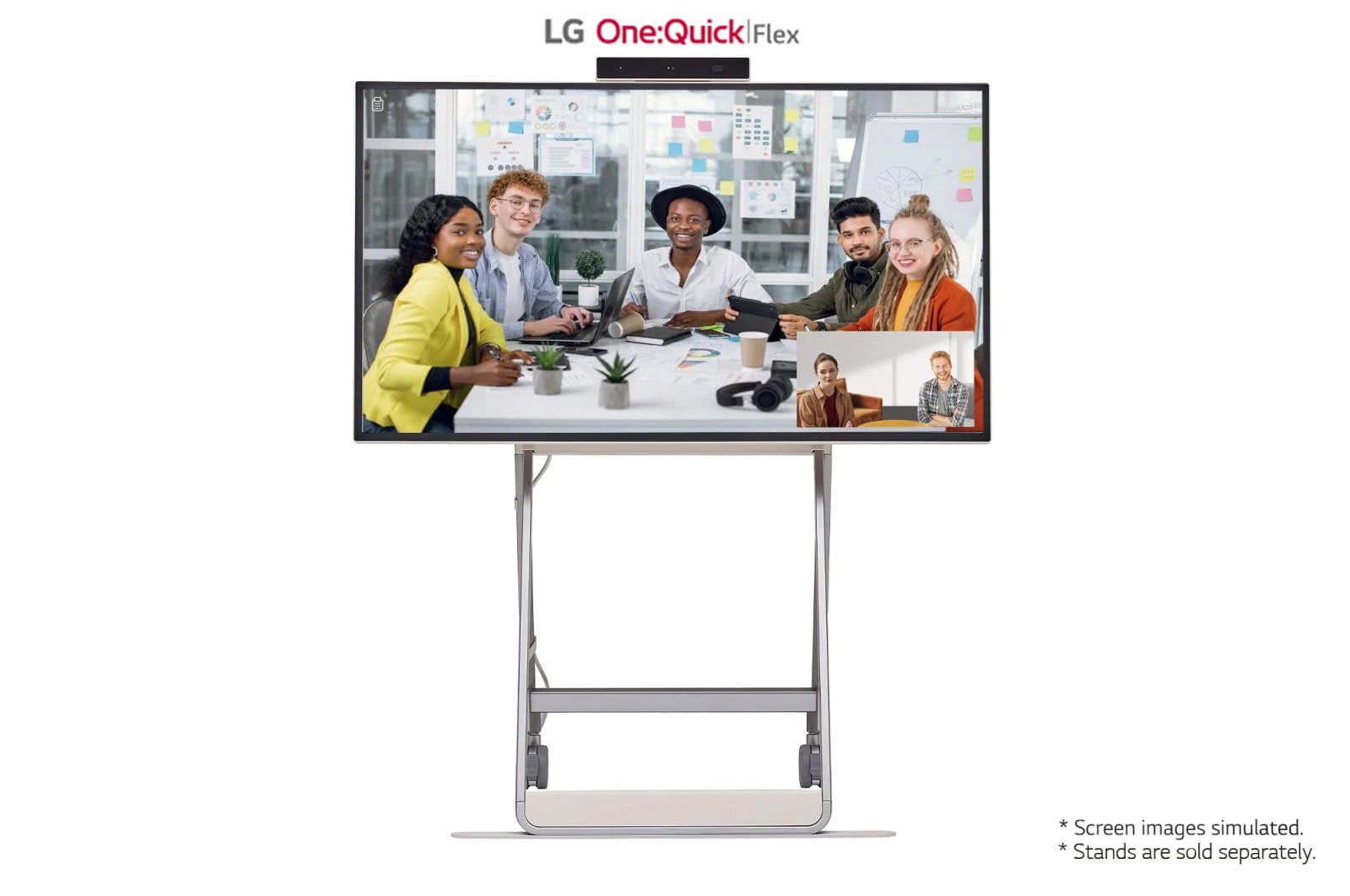 Front view of LG One:Quick Flex LG-43HT3WJ