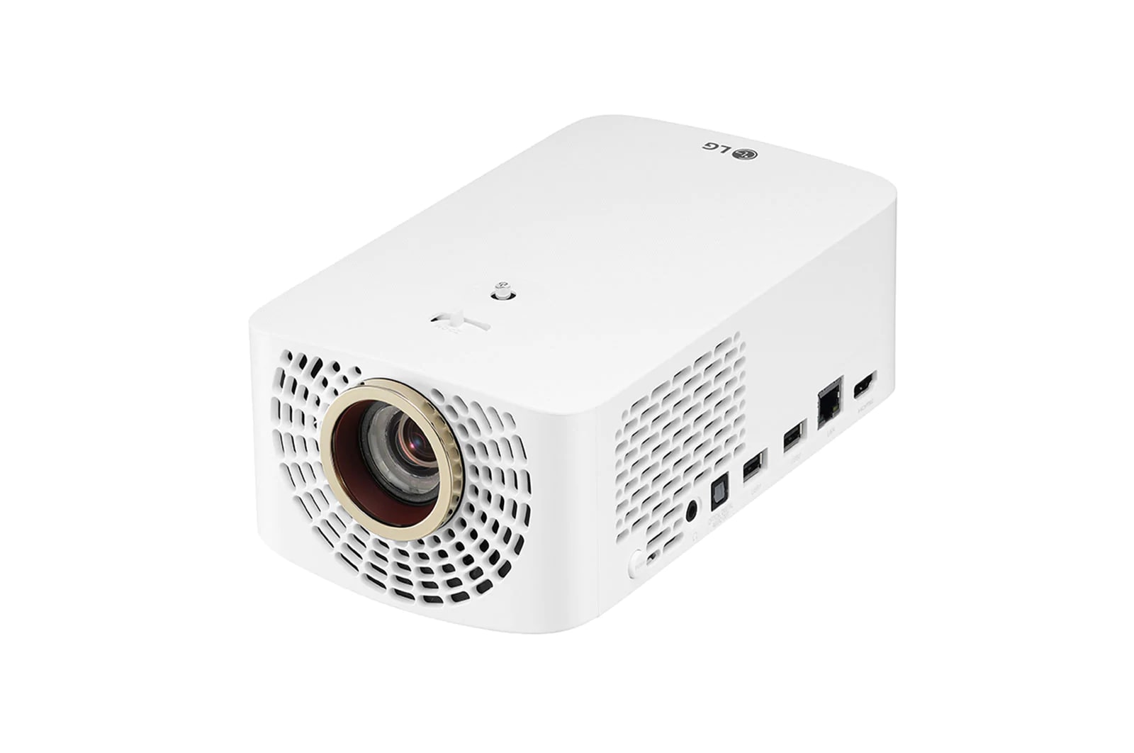 LG Powerful Full HD LED (1920x1080) Projector RGB LED, Brightness 1400, 150000:1  , HF60LG