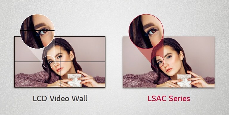 LG LSAC025-MK Bezel-less LED Display