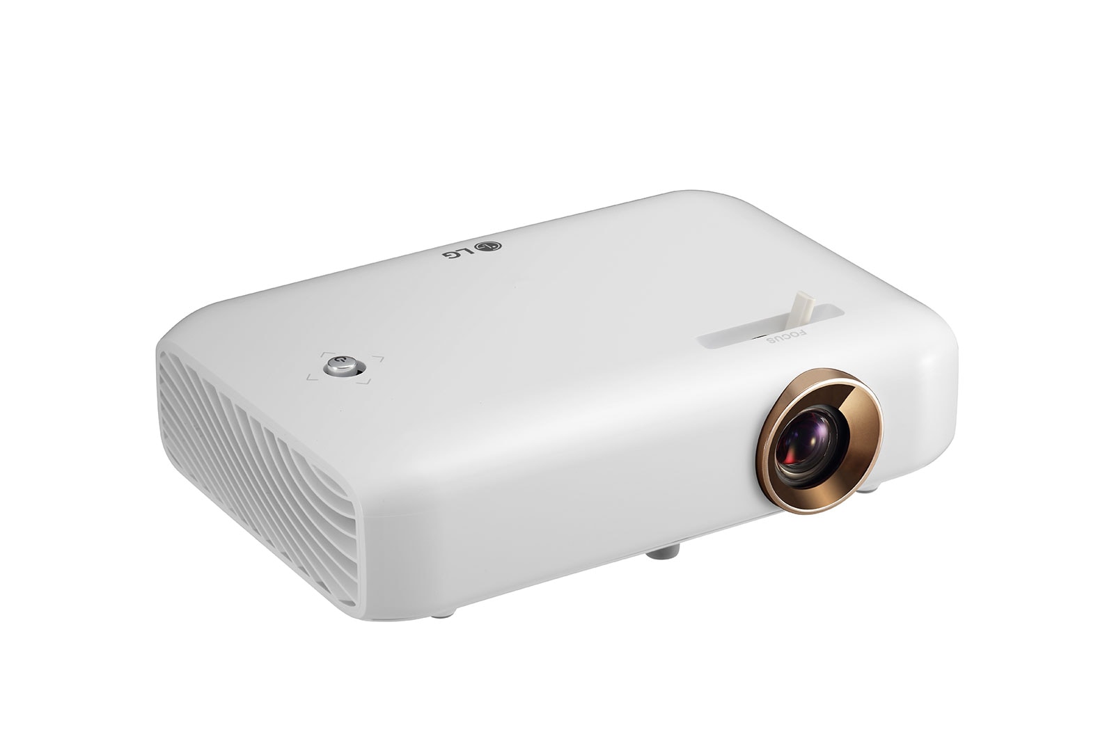 LG LED Projector with Built-In Battery HD RGB LED 550 Lumens 100000:1, PH510PG