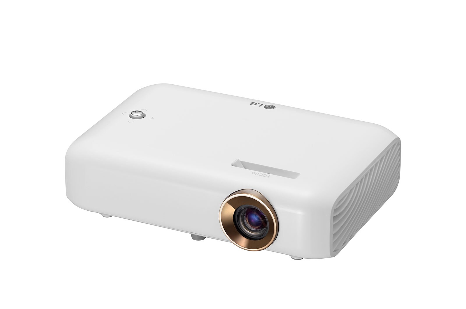 LG LED Projector with Built-In Battery HD RGB LED 550 Lumens 100000:1, PH510PG