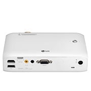 LG LED Projector with Built-In Battery HD RGB LED 550 Lumens 100000:1, PH510PG