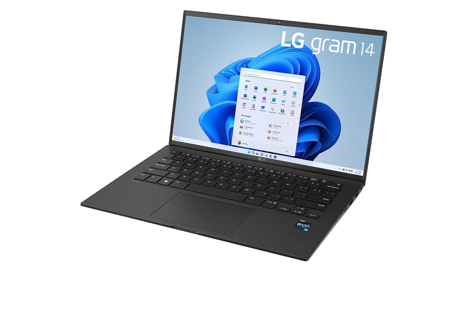 LG gram Ultra-Lightweight with 14 (35.56CM) 16:10 IPS Display and Intel® Evo™ platform, 14Z90R-G.CH75A2