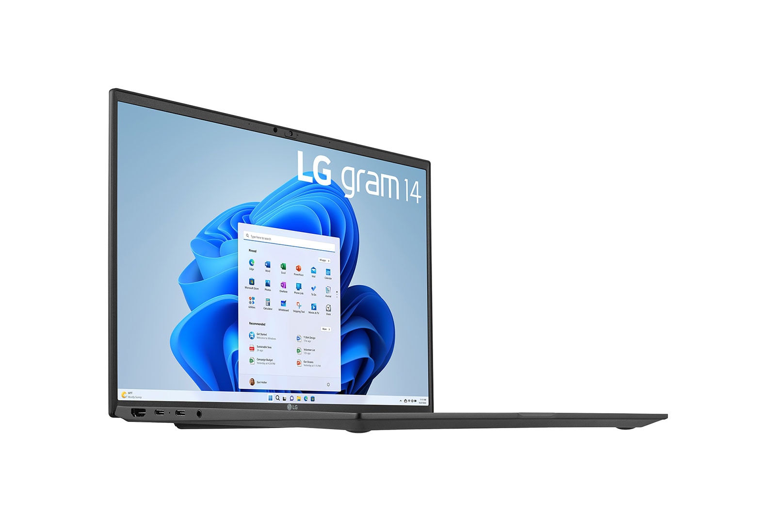 LG gram Ultra-Lightweight with 14 (35.56CM) 16:10 IPS Display and Intel® Evo™ platform, 14Z90R-G.CH75A2