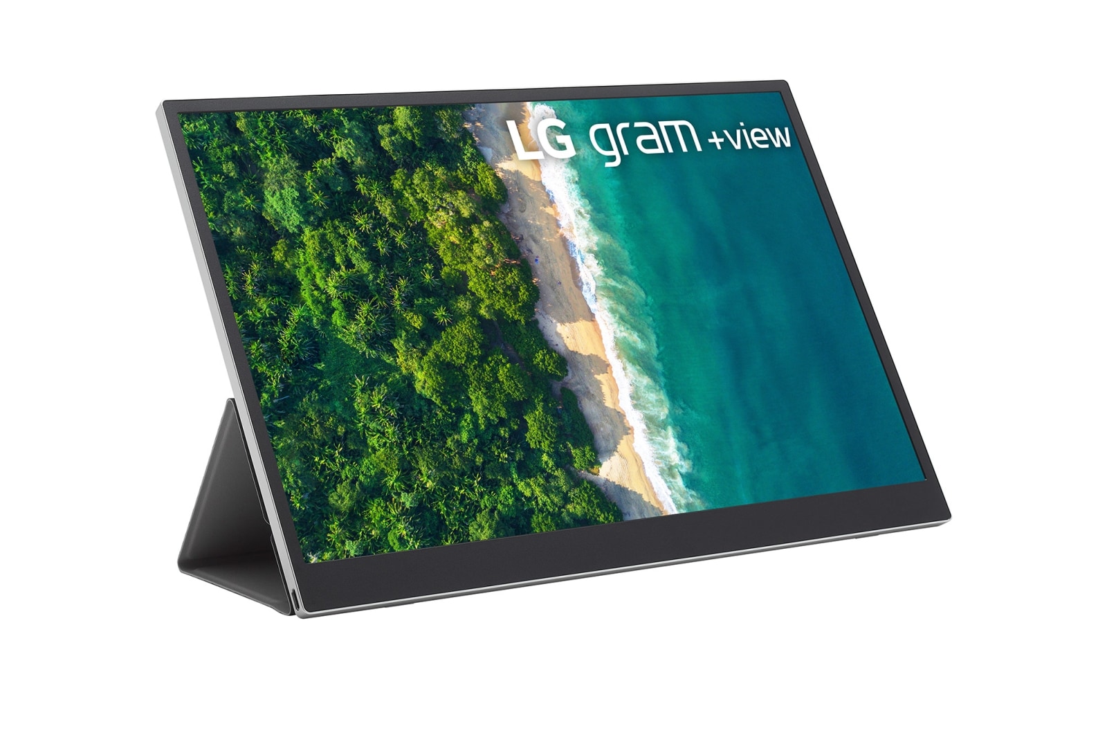 LG 16 (40.64cm) + view for LG gram Portable Monitor with USB Type-C™, 16MQ70