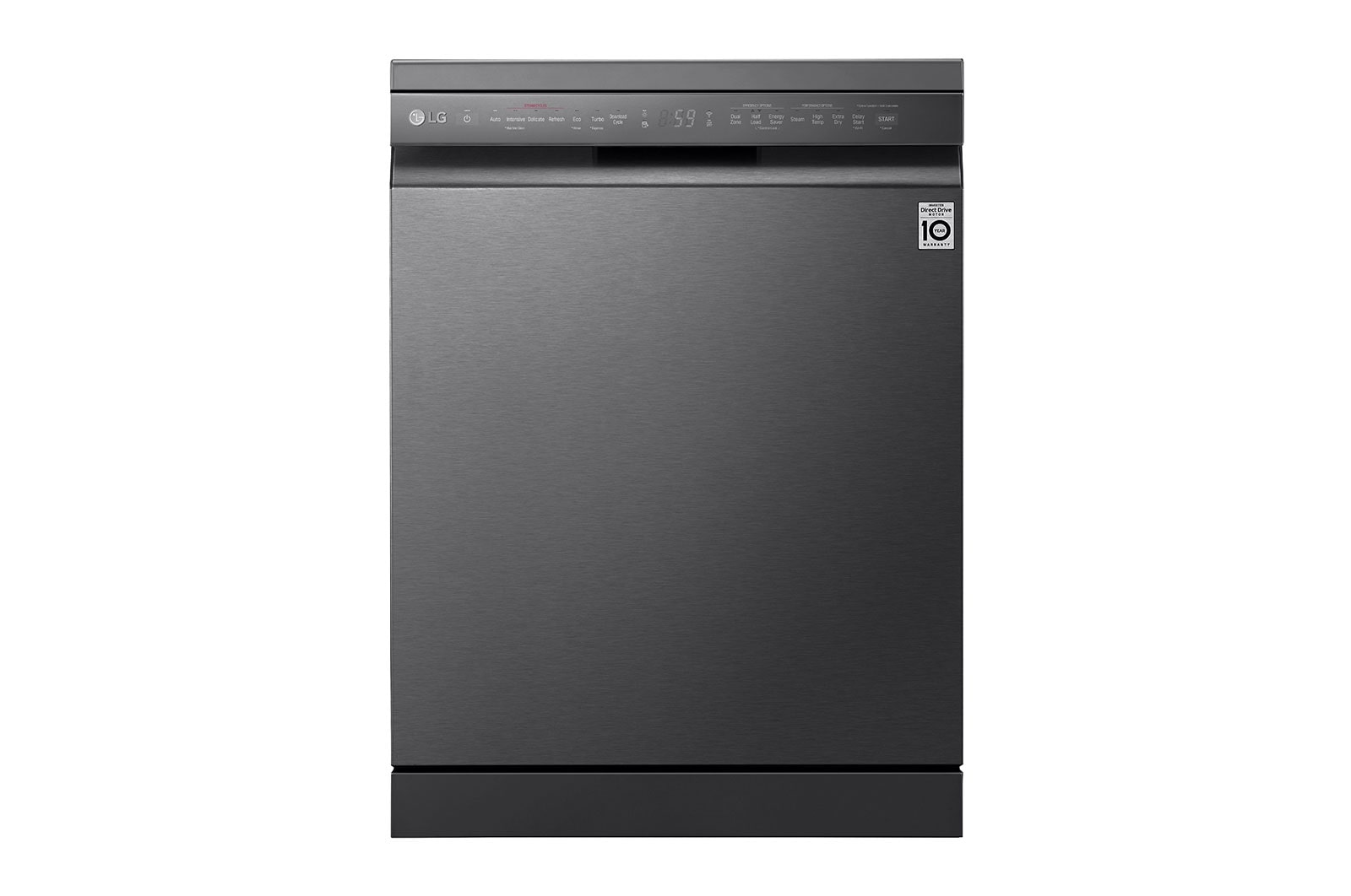 LG DFB424FM dishwasher front view