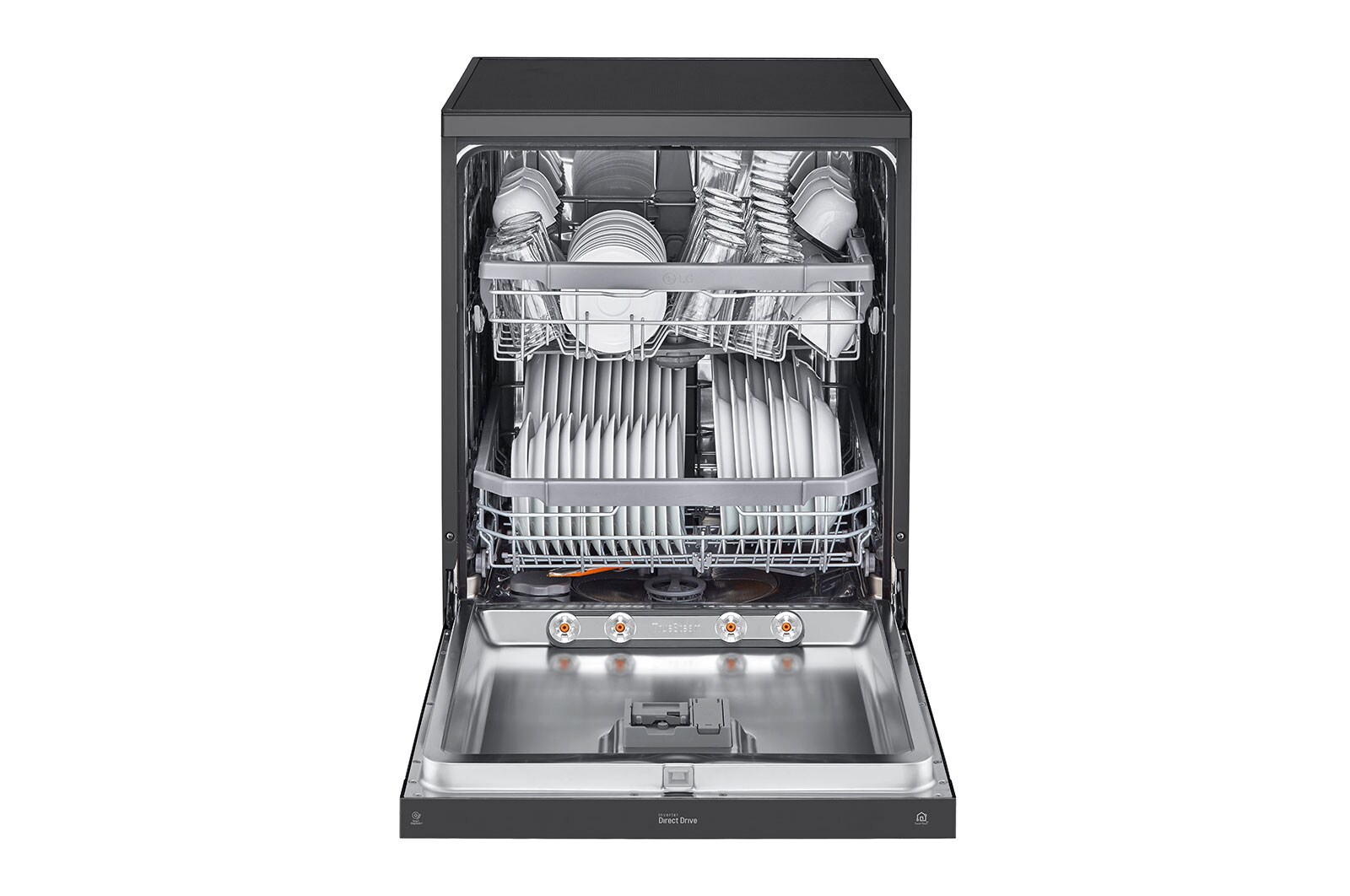 LG 14 Place Settings Dishwasher (Matt Black), DFB424FM