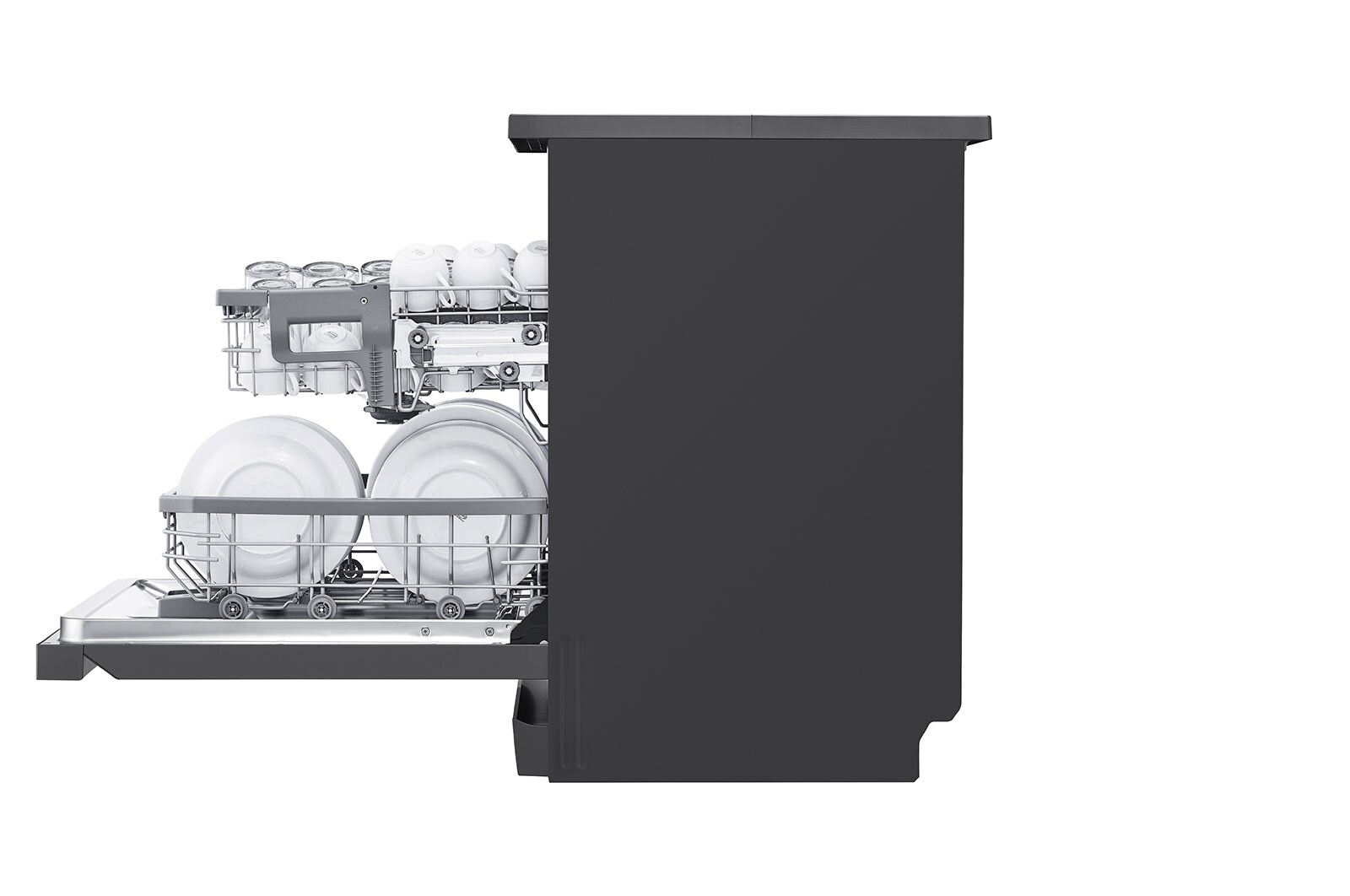 LG 14 Place Settings Dishwasher (Matt Black), DFB424FM