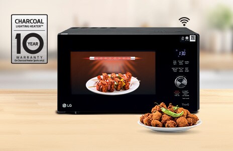 Charcoal Lighting Heater - Crunchy Outside. Juicy Inside.