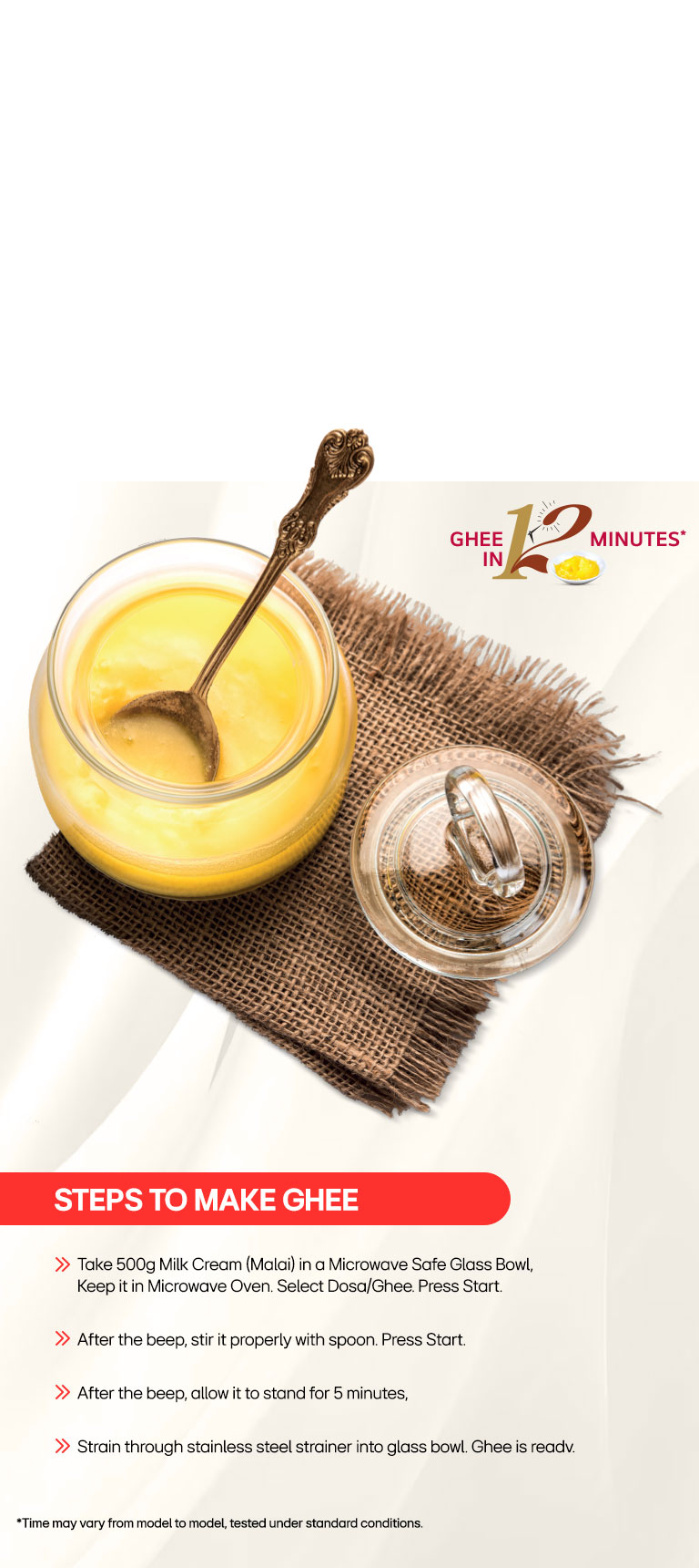 Ghee in 12 minutes