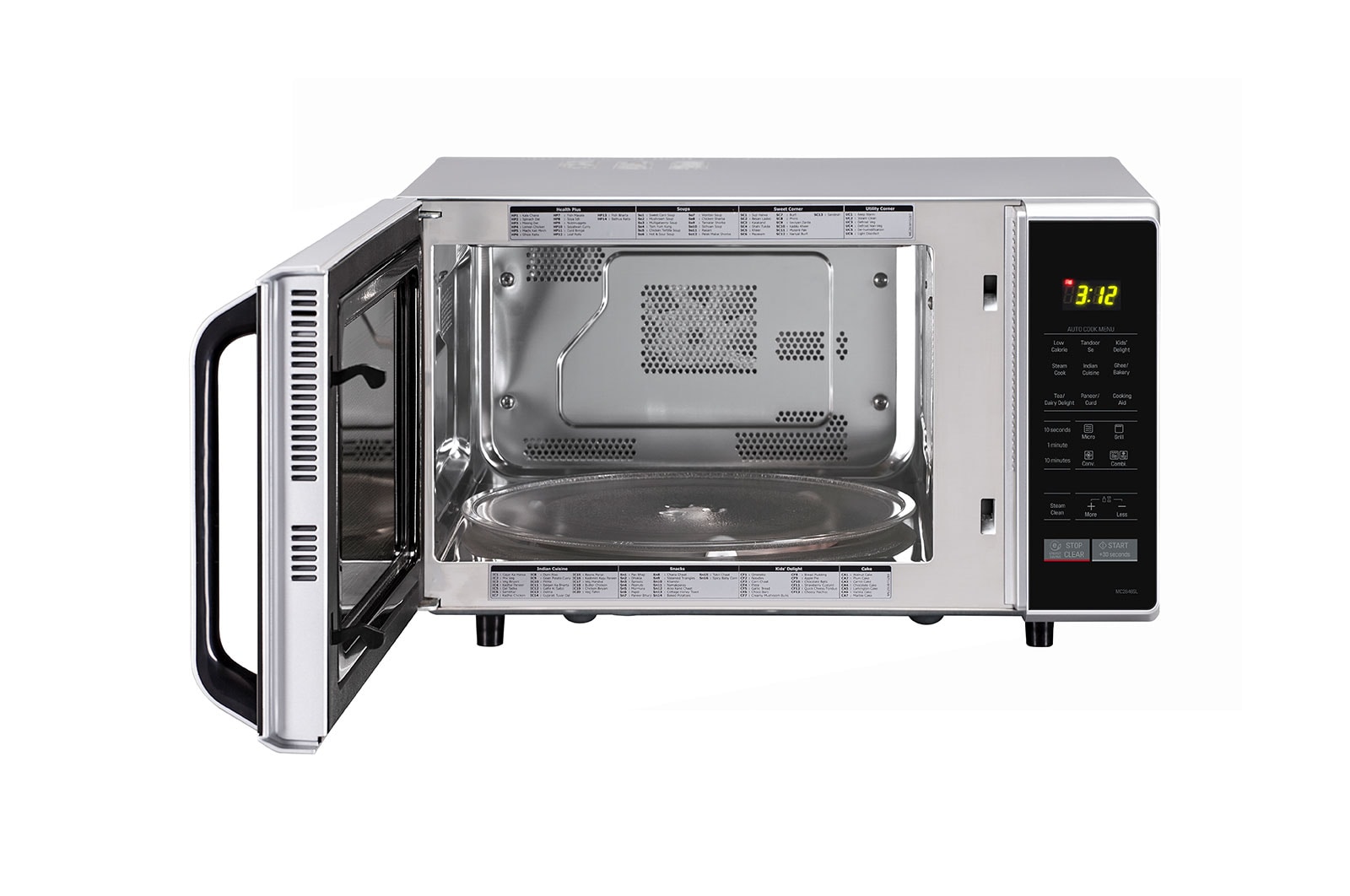 LG 28 L Convection Microwave Oven  (MC2846SL, Silver), MC2846SL