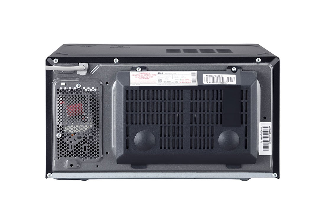 LG 20 L Grill / Solo Microwave Oven with Auto Cook Menu, Energy Saving, Quartz Heater, Anti Bacterial Cavity, Black, MH2044BP