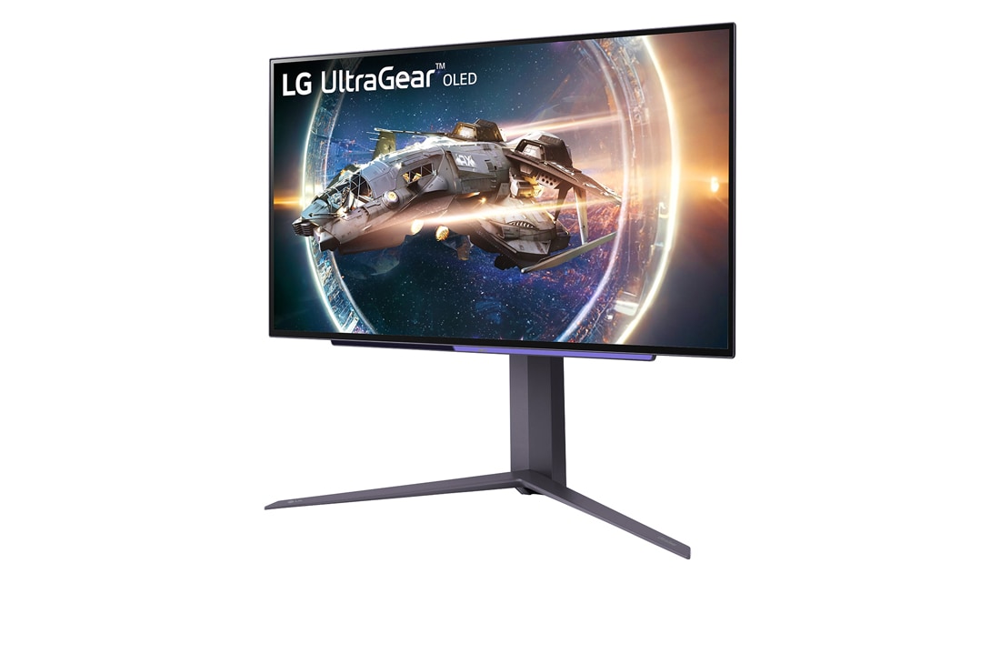 LG 68.58 cm (27) UltraGear™ OLED Gaming Monitor QHD with 240Hz Refresh Rate 0.03ms (GtG) Response Time, 27GR95QE-B