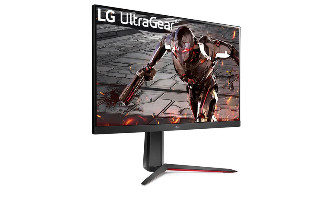 LG 32GN650-B Ultragear Gaming Monitor 32 (81.28cm) QHD (2560 x 1440) Display, 165Hz Refresh Rate, 1ms MBR, HDR 10, sRGB 95% Color Gamut, AMD FreeSync – Black, 32GN650-B