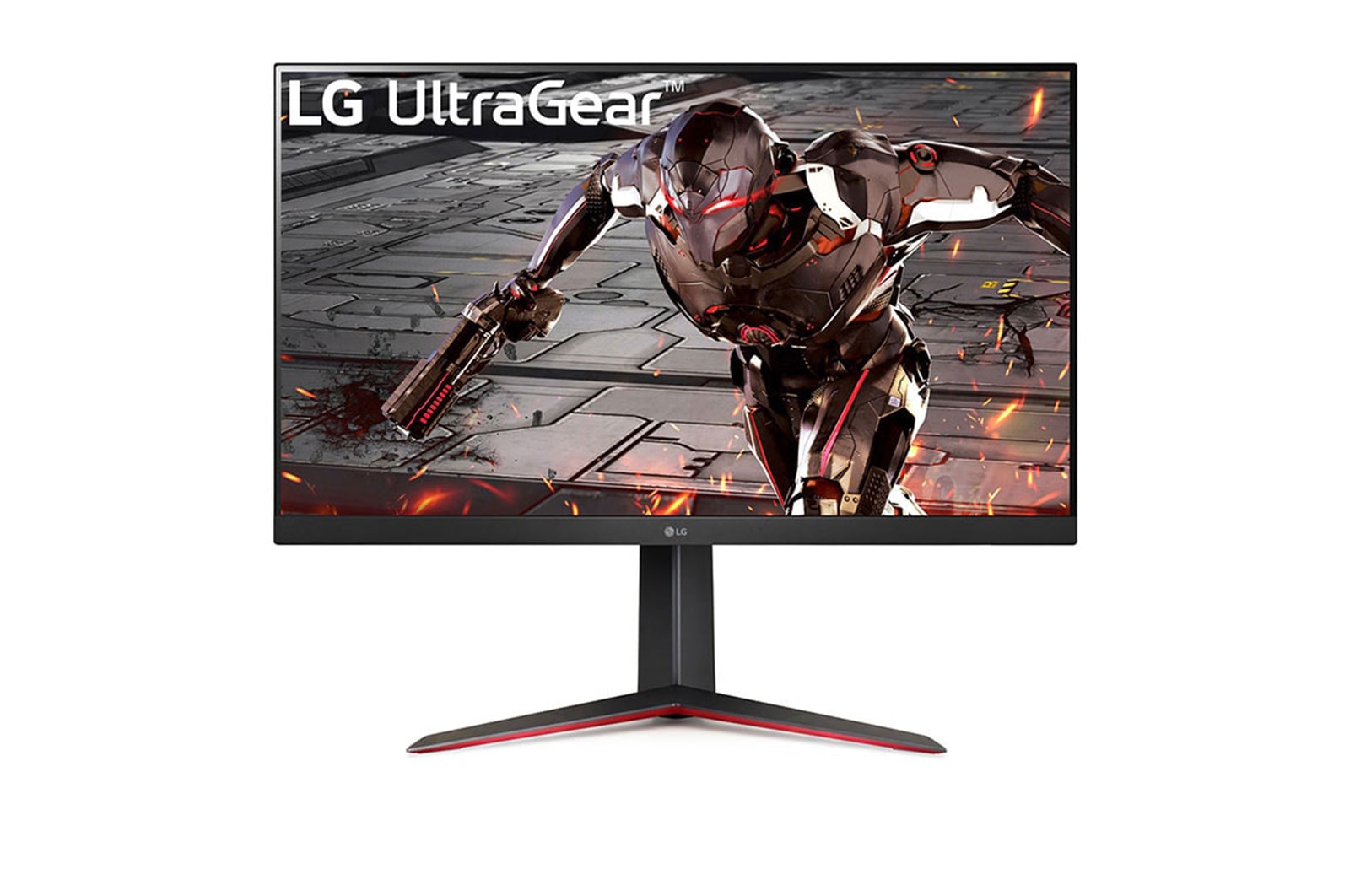 LG 32GN650-B Gaming front view