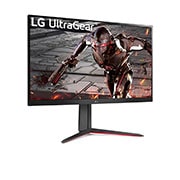 LG 32GN650-B Ultragear Gaming Monitor 32 (81.28cm) QHD (2560 x 1440) Display, 165Hz Refresh Rate, 1ms MBR, HDR 10, sRGB 95% Color Gamut, AMD FreeSync – Black, 32GN650-B