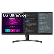 LG 34WN750-B UltraWide front view