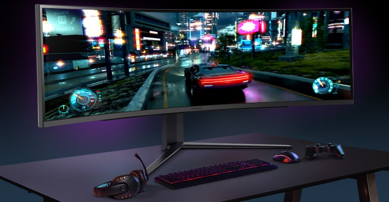 LG 49gr85dc DQHD@240Hz by DisplayPort or HDMI