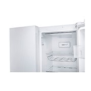 LG 650L Side by Side Refrigerator, Wi-Fi Convertible, DoorCooling+™, Premium Glass Door, Linen White Finish, 3 Star, GL-B257DLW3