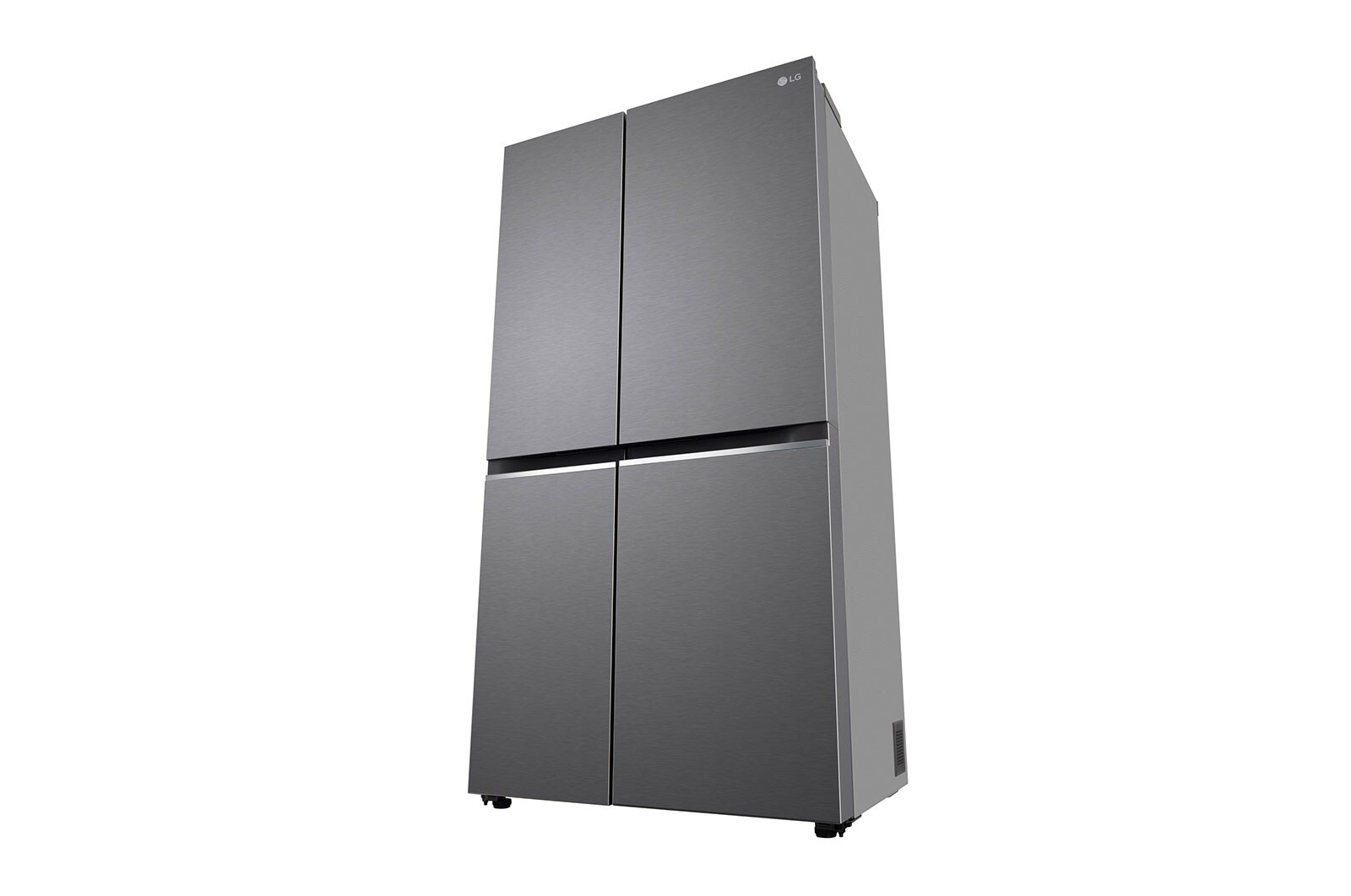 LG 655L, Side-by-Side Refrigerator with Smart Inverter Compressor, Multi Air Flow, Smart Diagnosis™, 3 Star, GL-B257HDSY