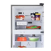 LG 242L Double Door Refrigerator with Door Cooling+™, Multi Air Flow, Shiny Steel Finish, 3 Star, GL-I292RPZX