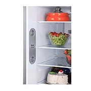 LG 242L Double Door Refrigerator with Door Cooling+™, Multi Air Flow, Shiny Steel Finish, 3 Star, GL-I292RPZX