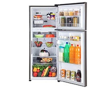 LG 242L Double Door Refrigerator with Door Cooling+™, Multi Air Flow, Shiny Steel Finish, 3 Star, GL-I292RPZX