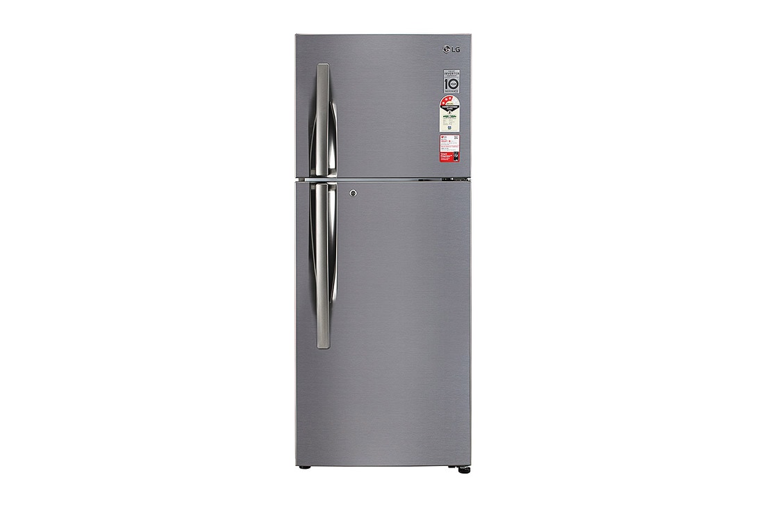 LG GL-I292RPZX double door refrigerator front view