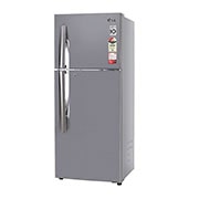 LG 242L Double Door Refrigerator with Door Cooling+™, Multi Air Flow, Shiny Steel Finish, 3 Star, GL-I292RPZX