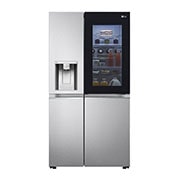 LG Knock Twice, See Inside, 635L InstaView Door-in-Door™, Side-by-Side Refrigerator with Smart Inverter Compressor, DoorCooling+™, Brushed Steel Finish, GL-X257ABSX