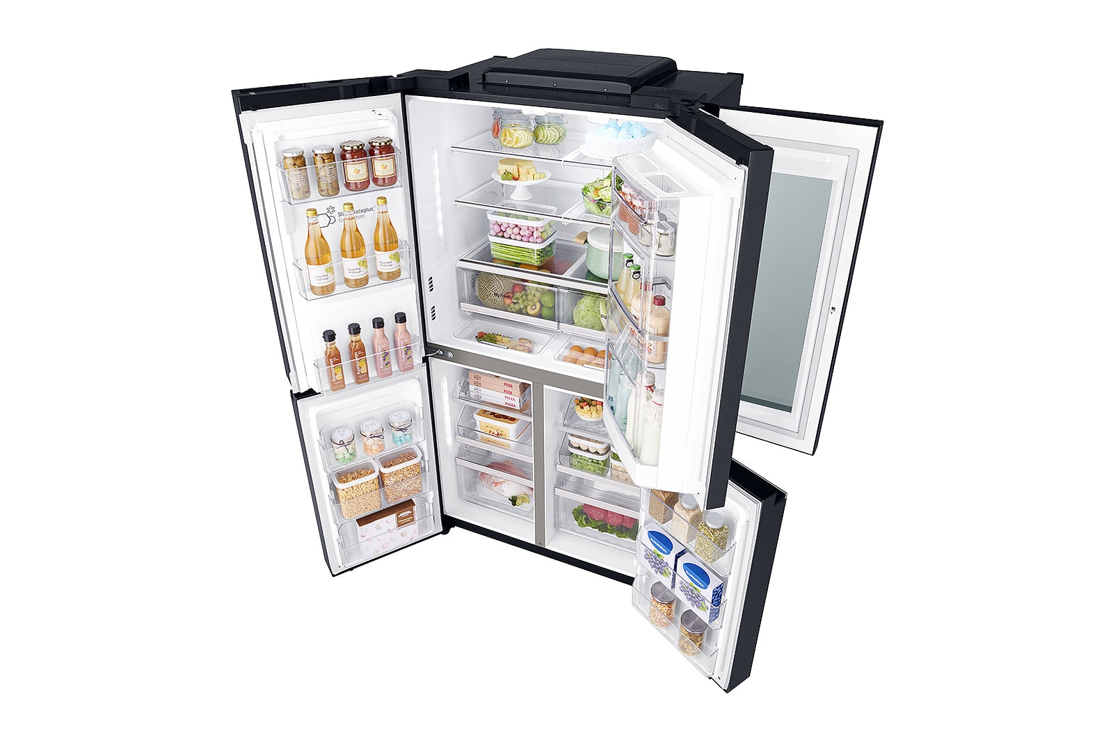 LG 889L, French Door, InstaView Door-in-Door with Water Dispenser, GR-X31FMQHL