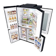 LG 889L, French Door, InstaView Door-in-Door with Water Dispenser, GR-X31FMQHL