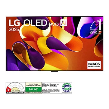 LG OLED55G46LA OLED front view