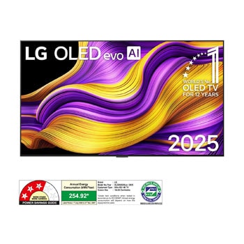 LG OLED65G56LA OLED evo front view