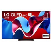 LG OLED65C46LA OLED front view