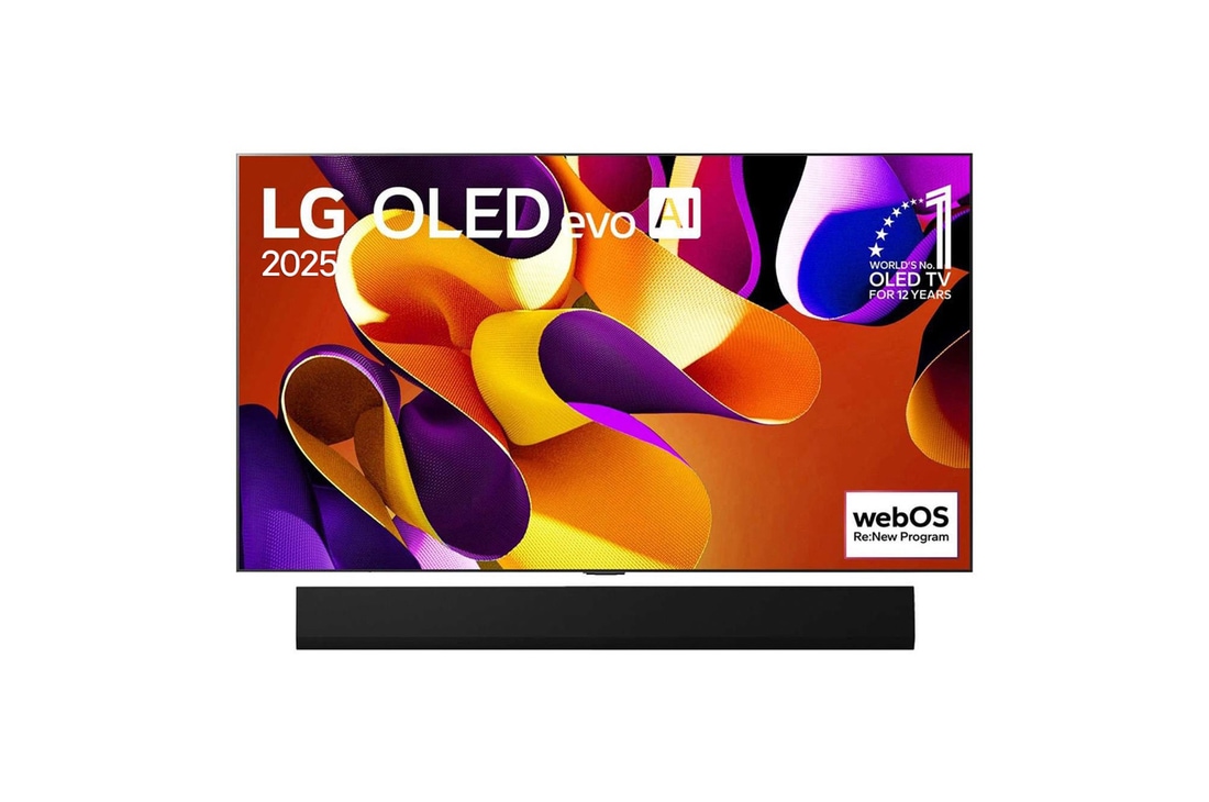 LG OLED77G46LA OLED front view